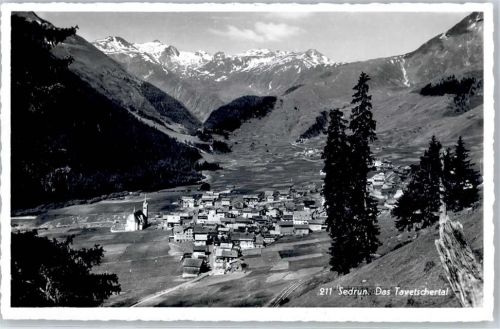 Sedrun 1964 Kirche