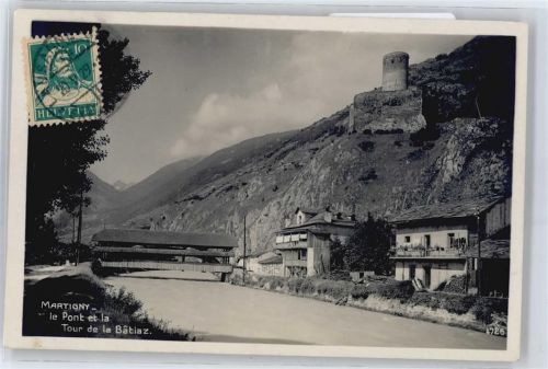 Martigny Pont de la Tour de la Batiaz