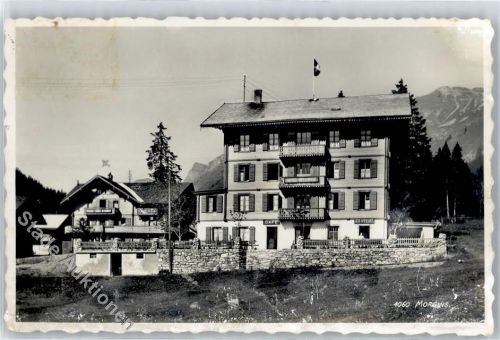 Morgins Foto-Karte Hotel Bellevue