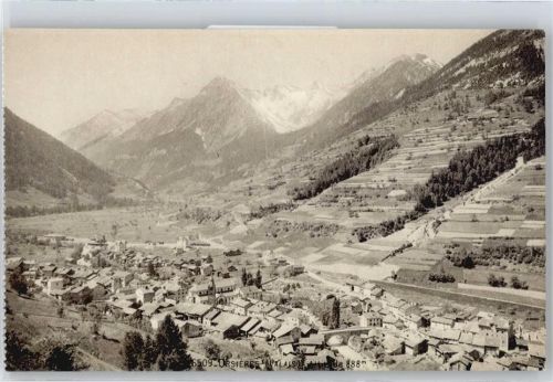 Orsières Gesamtansicht