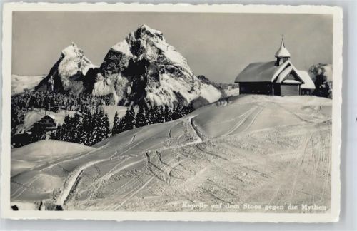 6433 Stoos SZ - Kapelle, Mythen