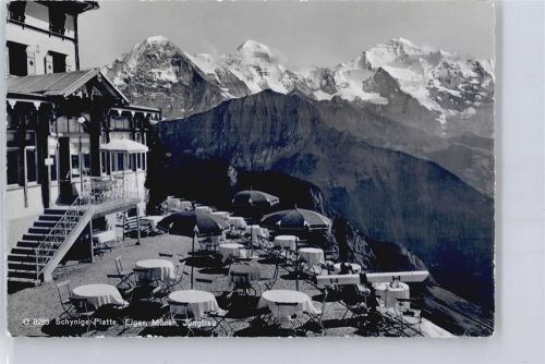 Schynige Platte Gasthaus, Eiger, Mönch, Jungfrau