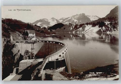 Charmey Lac de Montsalvens, Stausee