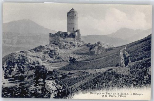 Martigny Burg Panorama