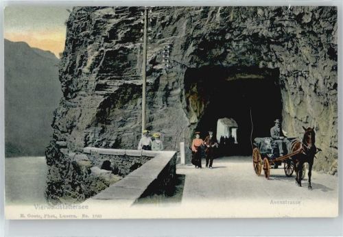 6440 Vierwaldstättersee - Kutsche , Axenstrasse