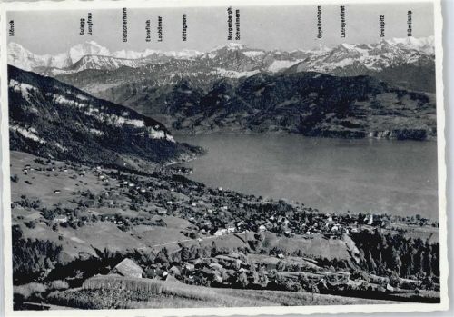 Sigriswil Thunersee, Berner Alpen