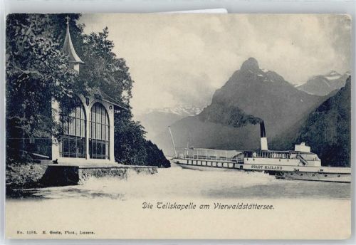 6440 Vierwaldstättersee - Dampfer Stadt Mailand