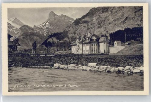 Kandersteg Bahnhof, Kander, Gellihorn
