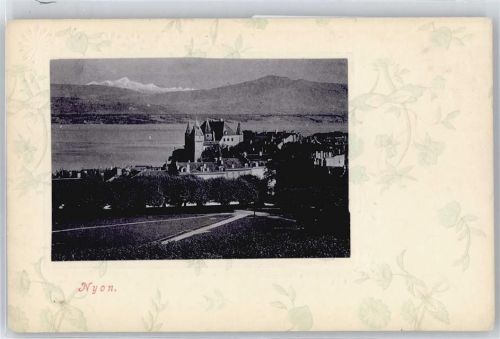 Nyon Prägekarte, Schloß