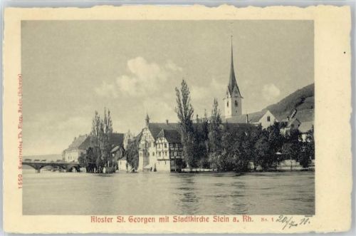 8260 Stein am Rhein - Kloster St. Georgen, Kirche