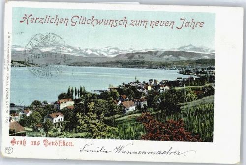 8802 Bendlikon Kilchberg ZH - Neujahr