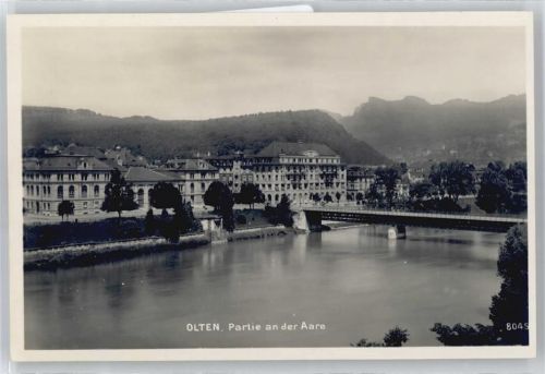 Olten Partie an der Aare