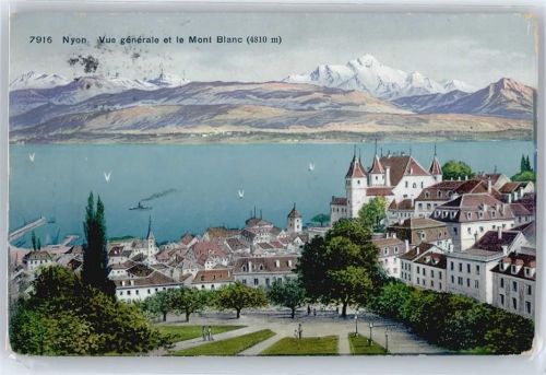 Nyon Mont Blanc, Lac Leman