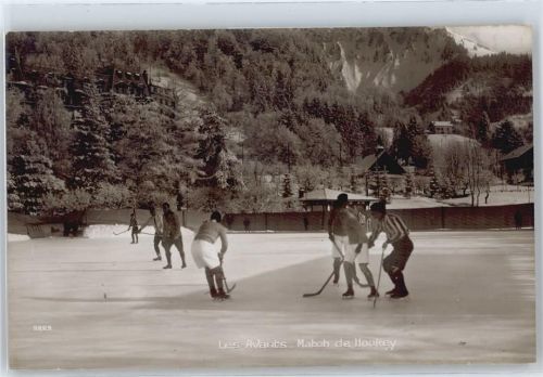 Les Avants Hockey-Spiel