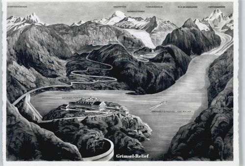 Grimsel Relief
