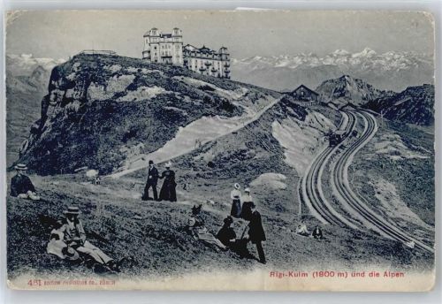 6410 Rigi Kulm - Alpen