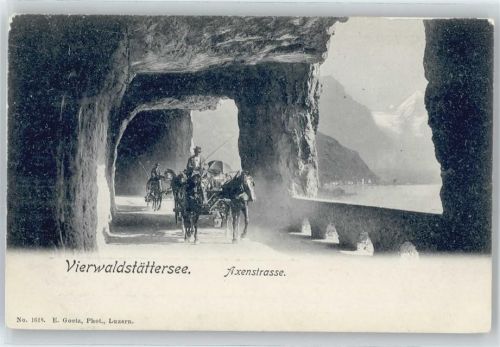 6440 Vierwaldstättersee - Kutsche , Axenstrasse