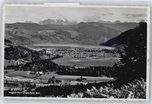 Oberägeri vom Zugerberg aus