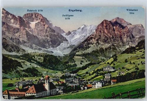 6390 Engelberg - Hutstock, Juchlipass, Wilderfeld