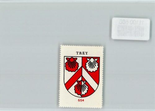 Trey Vignette Wappen Kaffee Hag ca 1920-1940 Trey