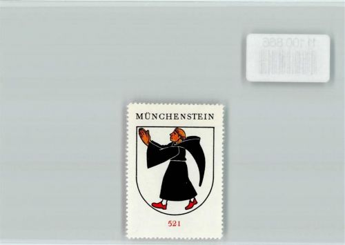 4142 Münchenstein - Vignette Wappen Kaffee Hag ca 1920-1940 Münchenstein
