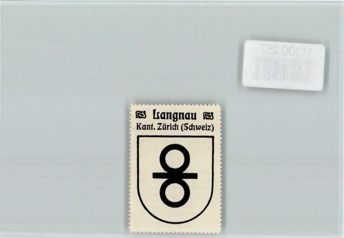 Langnau Vignette Wappen Kaffee Hag ca 1920-1940