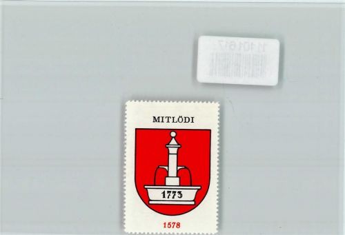 Mitlödi Vignette Wappen Kaffee Hag ca 1920-1940