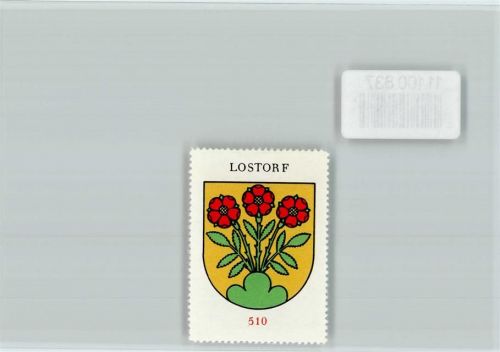 Lostorf Vignette Wappen Kaffee Hag ca 1920-1940 Lostorf