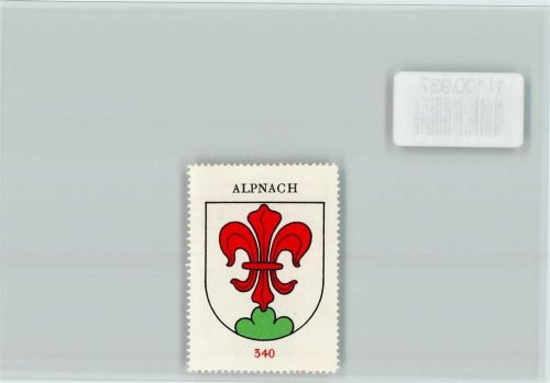 Alpnachstad Vignette Wappen Kaffee Hag ca 1920-1940