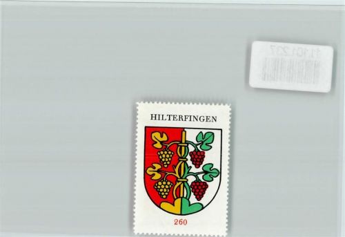 Hilterfingen Vignette Wappen Kaffee Hag ca 1920-1940 Hilterfingen