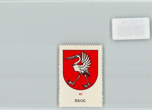 Broc Vignette Wappen Kaffee Hag ca 1920-1940