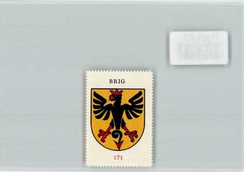 Brig Vignette Wappen Kaffee Hag ca 1920-1940 Brig