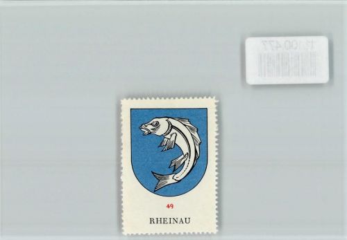 Rheinau Vignette Wappen Kaffee Hag ca 1920-1940