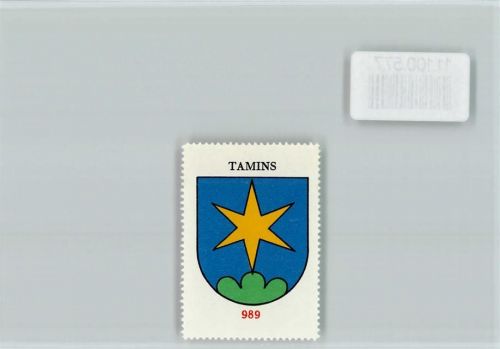 Tamins Vignette Wappen Kaffee Hag ca 1920-1940 Tamins