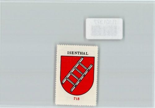 Isenthal Vignette Wappen Kaffee Hag ca 1920-1940 Isenthal