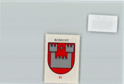 Romont FR Vignette Wappen Kaffee Hag ca 1920-1940