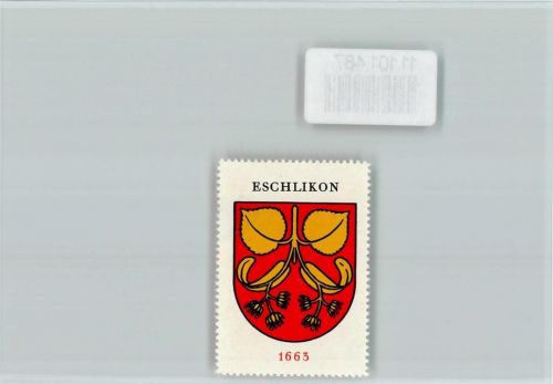 8360 Eschlikon TG - Vignette Wappen Kaffee Hag ca 1920-1940 Eschlikon