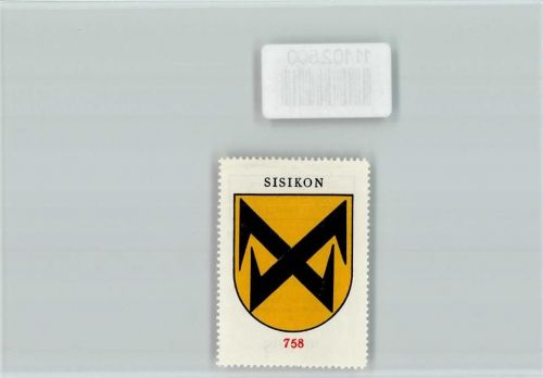 Sisikon Vignette Wappen Kaffee Hag ca 1920-1940