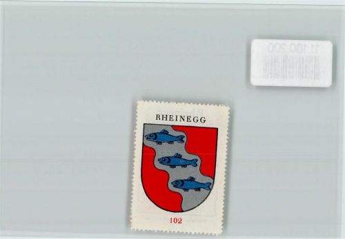 9424 Rheineck - Vignette Wappen Kaffee Hag ca 1920-1940