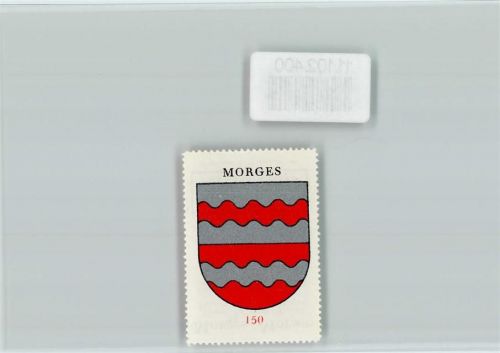 Morges Vignette Wappen Kaffee Hag ca 1920-1940