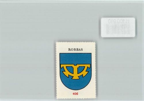 Rorbas Vignette Wappen Kaffee Hag ca 1920-1940 Rorbas