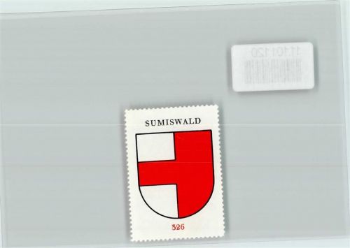 Sumiswald Vignette Wappen Kaffee Hag ca 1920-1940 Sumiswald
