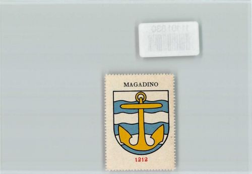 6573 Magadino - Vignette Wappen Kaffee Hag ca 1920-1940