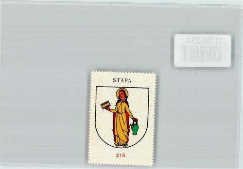 Stäfa Vignette Wappen Kaffee Hag ca 1920-1940 Stäfa