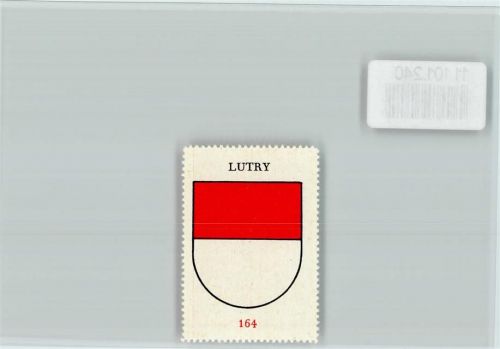 Lutry Vignette Wappen Kaffee Hag ca 1920-1940 Lutry