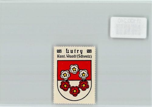 Lutry Vignette Wappen Kaffee Hag ca 1920-1940
