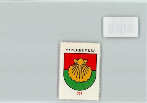 Vandoeuvres Vignette Wappen Kaffee Hag ca 1920-1940 Vandoeuvres