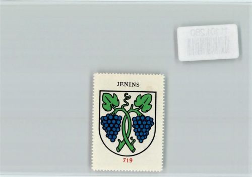 Jenins Vignette Wappen Kaffee Hag ca 1920-1940 Jenins
