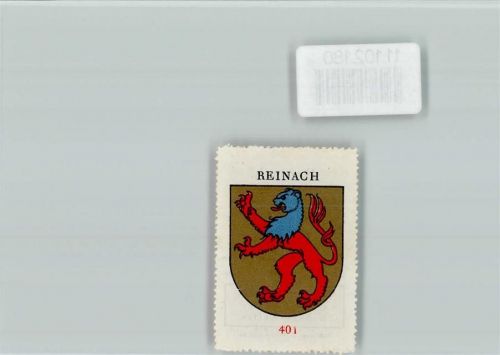 Reinach AG Vignette Wappen Kaffee Hag ca 1920-1940