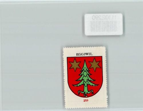 Eggiwil Vignette Wappen Kaffee Hag ca 1920-1940